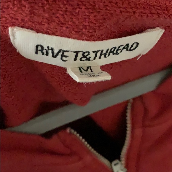 Madewel Rivet and Thread quarter zip sweatshirt - Picture 5 of 5